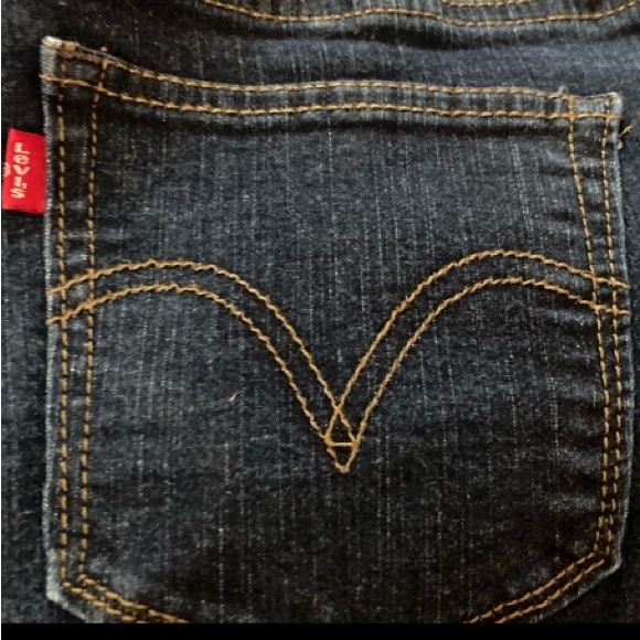 EUC Levi Cut-off Shorts Perfectly Slimming 548 Size 12 - Picture 6 of 9